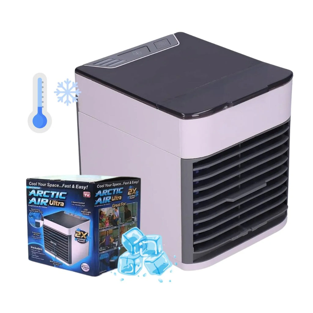 Mini enfriador- Ventilador de aire portátil.